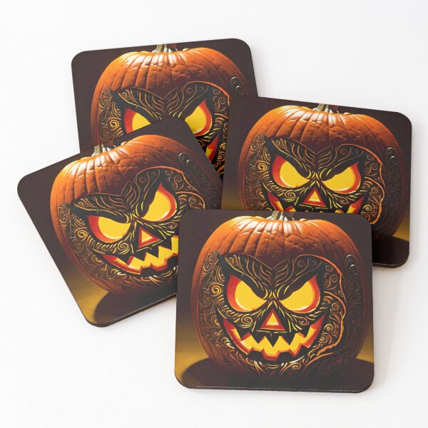 Item preview, Demonic Pumpkin Emerges on Halloween Night designed and sold by GrizzlyCollective.