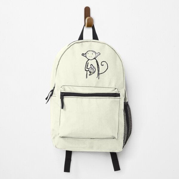 Item preview, Cartoon funny monkey with banana designed and sold by Like a Kid Designs.