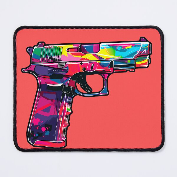 Item preview, Cartoon Colorful Glock designed and sold by Giggl'n Gopher.