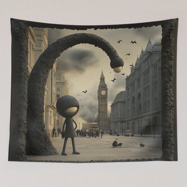 Item preview, Watcher of the City designed and sold by landletsy.