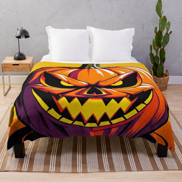 Item preview, Evil Demonic Pumpkin Haunts Halloween Night designed and sold by GrizzlyCollective.