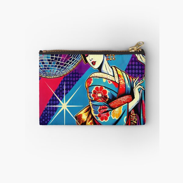 Item preview, Disco Geisha – Retro Japanese Pop Art Fusion designed and sold by SakuraJapanArt.
