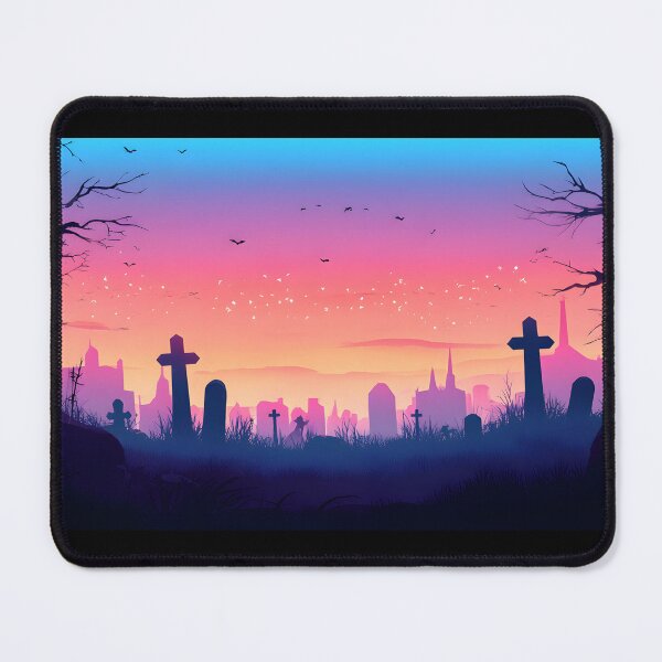 Item preview, Halloween Cemetery designed and sold by DerSenat.