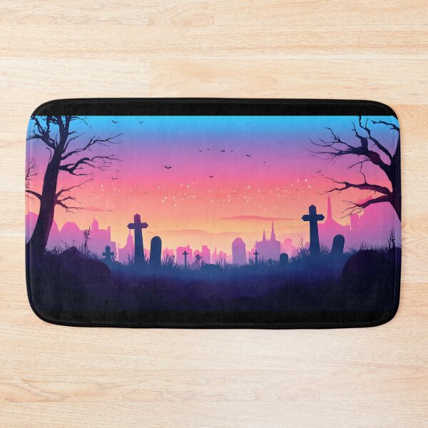 Item preview, Halloween Cemetery designed and sold by DerSenat.