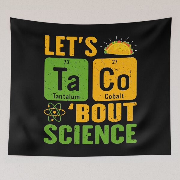 Item preview, Let's Talk About Taco Science Teacher Funny Scientist designed and sold by GrahamEllis.
