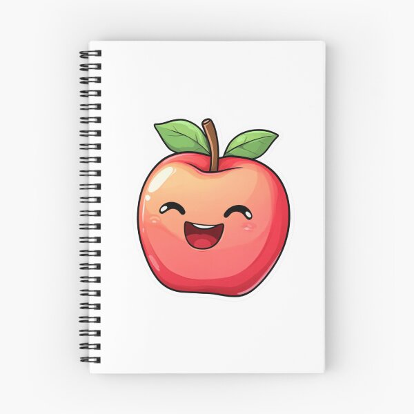 Item preview, Happy apple positive sticker for kids designed and sold by SmileshareShop.