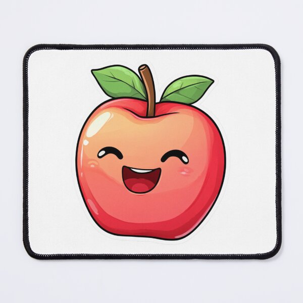 Item preview, Happy apple positive sticker for kids designed and sold by SmileshareShop.