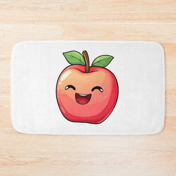 Item preview, Happy apple positive sticker for kids designed and sold by SmileshareShop.
