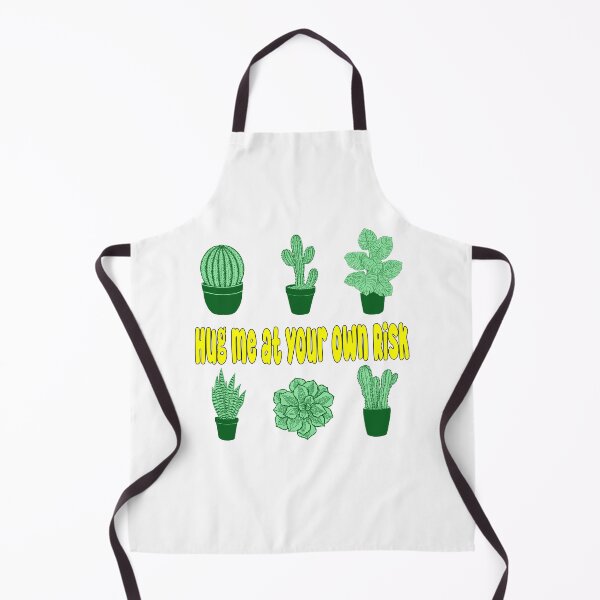 Item preview, cactus desert succulent cacti plant lover Hug me at your own risk stickers pack designed and sold by DesignYourWaystore.