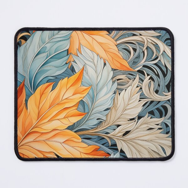 Item preview, Background of leaves. Colored Flora Art designed and sold by GiriaGallery.
