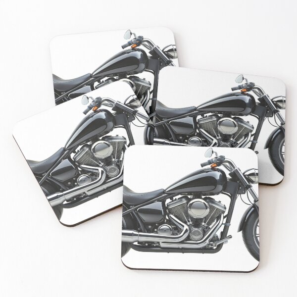 Item preview, black moto-bike without background  designed and sold by Creative88Art.