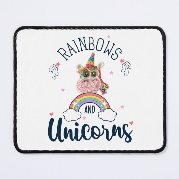 Item preview, Rainbows & Unicorns, Crochet, Knit & Yarn Dreams Light designed and sold by GetKnitPun.
