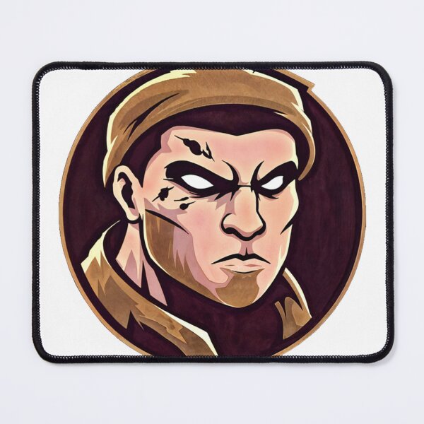 Item preview, man cartoon avatar logo in digital style designed and sold by Creative88Art.