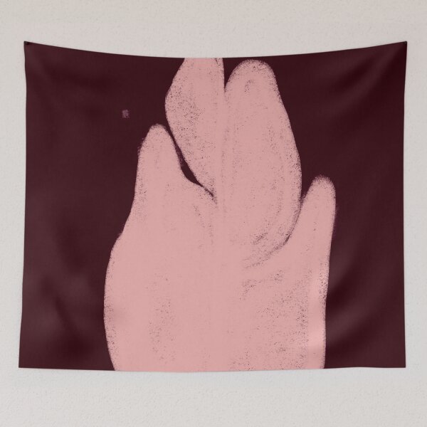 Item preview, Burgundy and Pink Boho Shape designed and sold by bowsbotanicals.