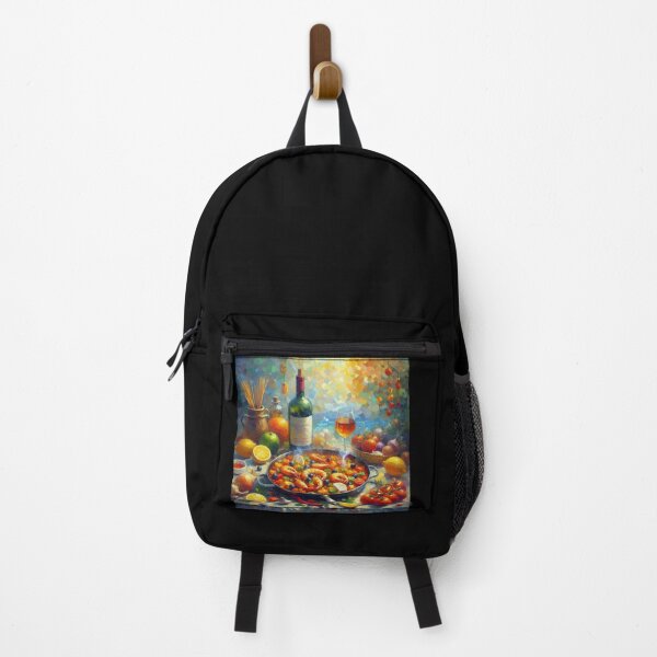 Item preview, Paella Impressionism Art Style designed and sold by artofuniverse.