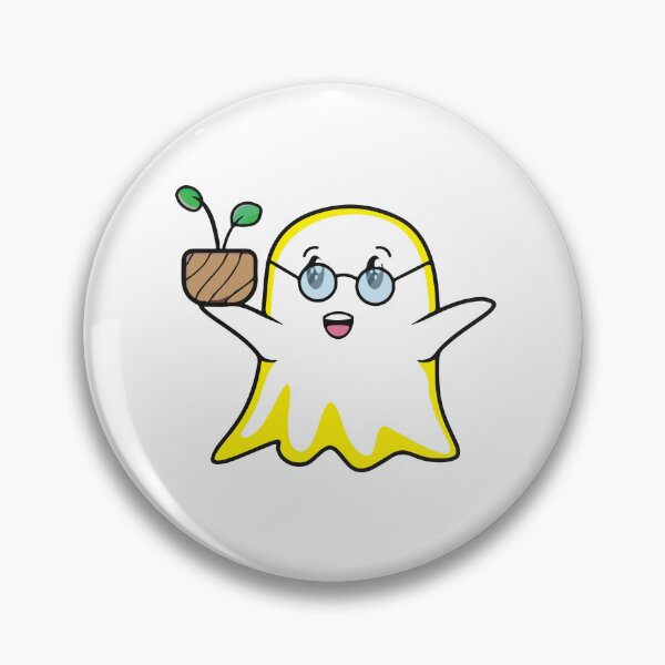 Item preview, Funny Plant Ghost, Halloween Plant Lady, Plant Lover Gift, Spooky Gardener designed and sold by DesignDenDo ⭐⭐⭐⭐⭐.