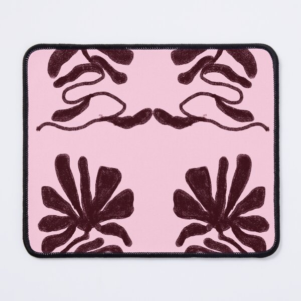 Item preview, Pink Boho Leaf Pattern designed and sold by bowsbotanicals.