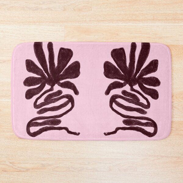 Item preview, Pink Boho Leaf Pattern designed and sold by bowsbotanicals.