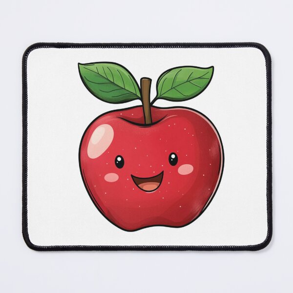 Item preview, Happy smile apple positive sticker for kids designed and sold by SmileshareShop.