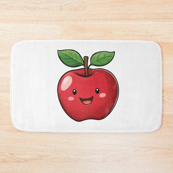 Item preview,  Happy smile apple positive sticker for kids designed and sold by SmileshareShop.