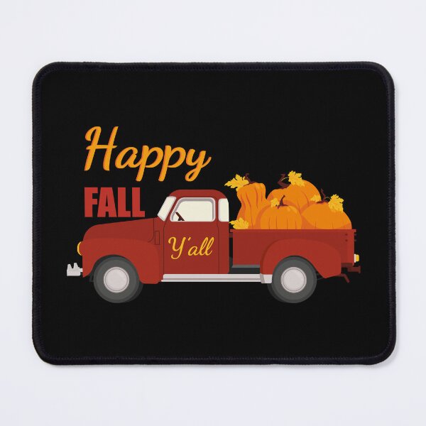 Item preview, Red pumpkin truck designed and sold by Art-of-Rory.