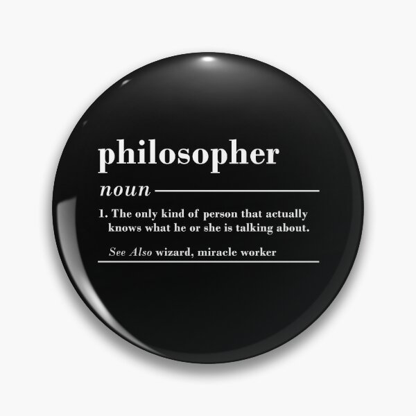 Item preview, Philosopher Definition Funny Noun designed and sold by Blok45.
