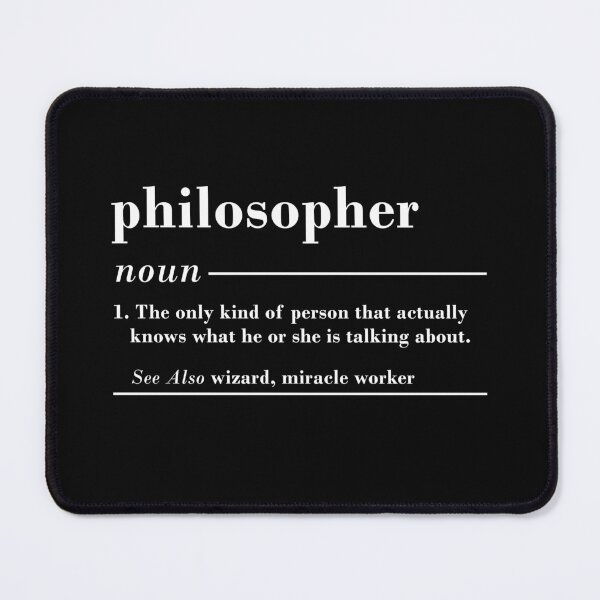 Item preview, Philosopher Definition Funny Noun designed and sold by Blok45.