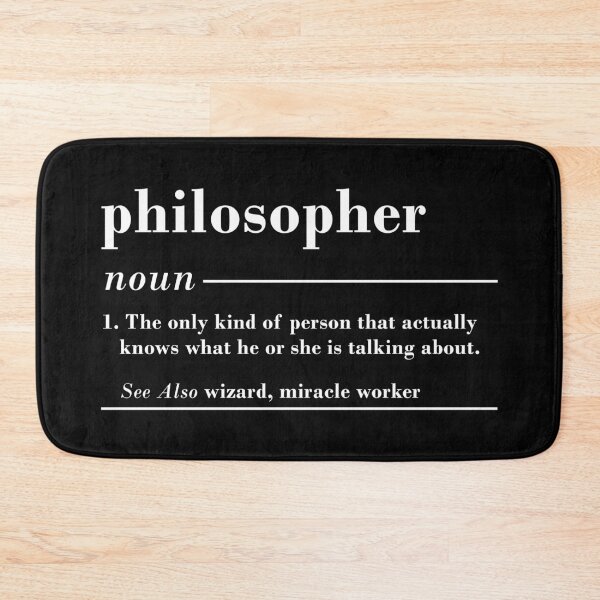 Item preview, Philosopher Definition Funny Noun designed and sold by Blok45.