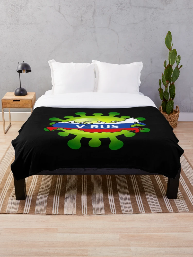 Thumbnail 1 of 6, Throw Blanket, V-RUS designed and sold by MudMaster.