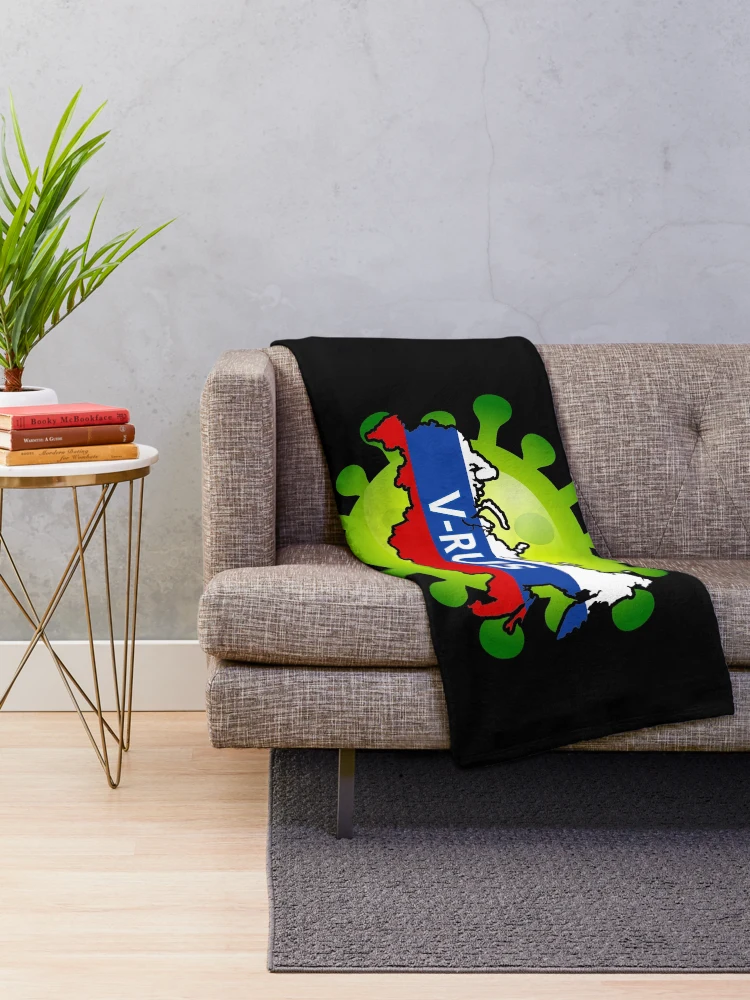 Thumbnail 2 of 6, Throw Blanket, V-RUS designed and sold by MudMaster.