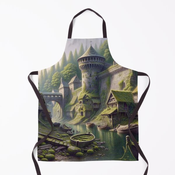 Item preview, Fishing Village designed and sold by M-Y-A-R-T-.