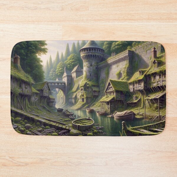 Item preview, Fishing Village designed and sold by m-y-A-I-A-R-T-.