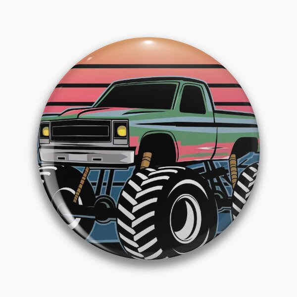 Item preview, Monstertruck Retro designed and sold by shirtsngoodies.