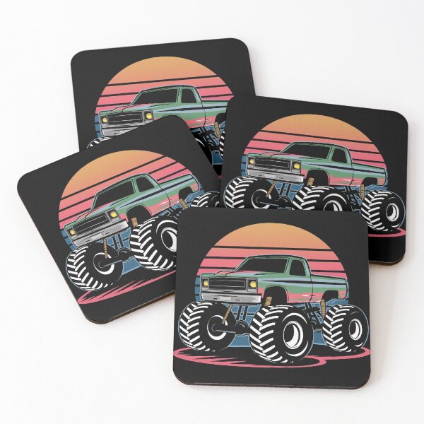 Item preview, Monstertruck Retro designed and sold by shirtsngoodies.