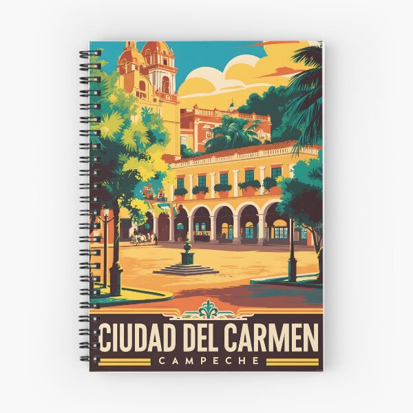 Artikelvorschau, Ciudad del Carmen Campeche Mexiko Vintage Reisetourismus entworfen und verkauft von TravelersGems.