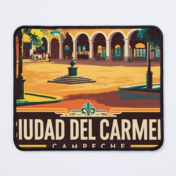 Artikelvorschau, Ciudad del Carmen Campeche Mexiko Vintage Reisetourismus  entworfen und verkauft von TravelersGems.