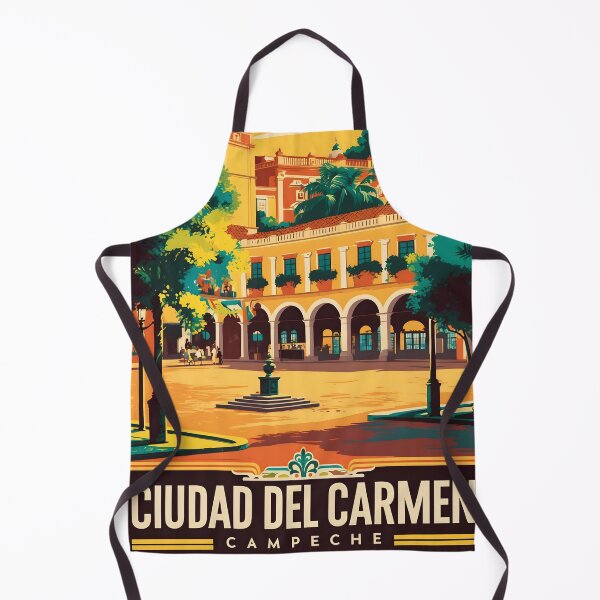 Item preview, Ciudad del Carmen Campeche Mexico Vintage Travel Tourism designed and sold by TravelersGems.