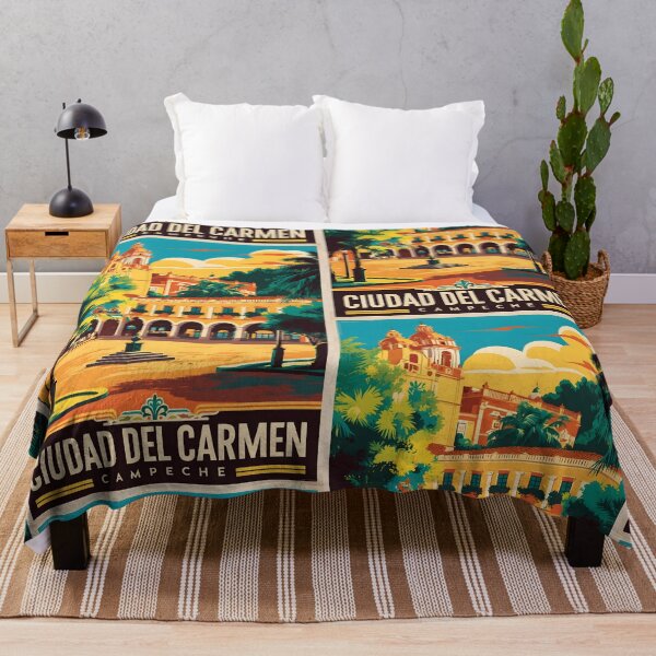 Item preview, Ciudad del Carmen Campeche Mexico Vintage Travel Tourism designed and sold by TravelersGems.