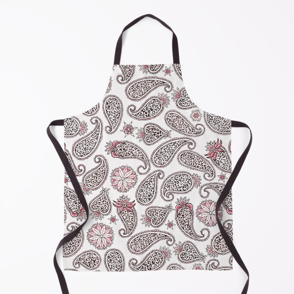 Item preview, White and Red Leopard Paisley Pattern designed and sold by schorrnuff.