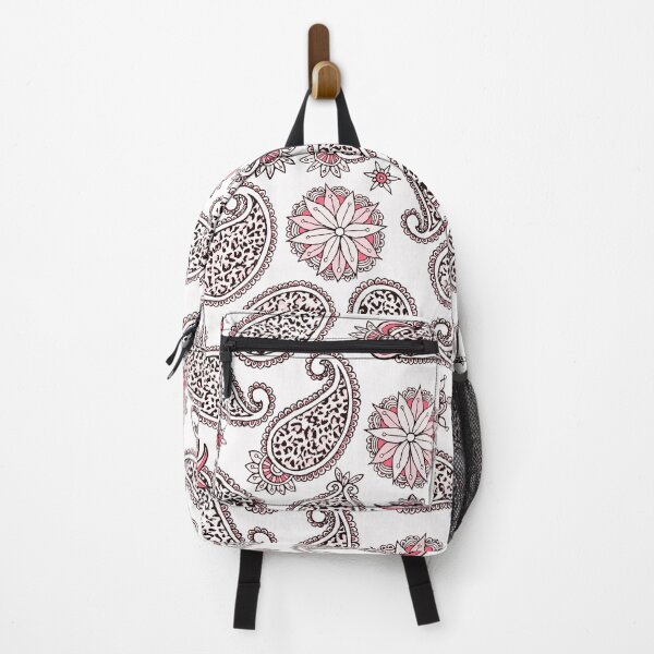 Item preview, White and Red Leopard Paisley Pattern designed and sold by schorrnuff.