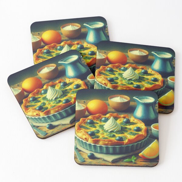 Item preview, Spanakopita Impressionism Art Style designed and sold by artofuniverse.