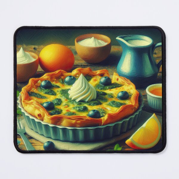 Item preview, Spanakopita Impressionism Art Style designed and sold by artofuniverse.