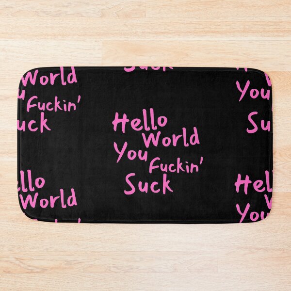 Item preview, Hello world you suck mgk lyrics  designed and sold by suwii.
