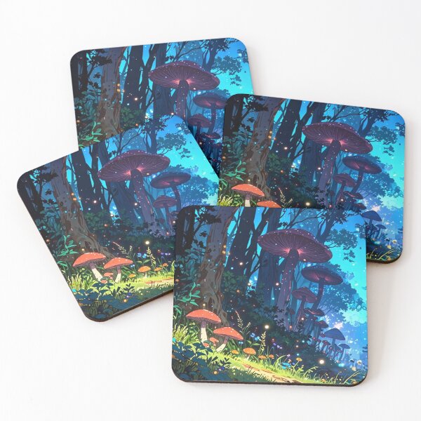 Item preview, Magical mushroom forest  designed and sold by Rad Radwa.