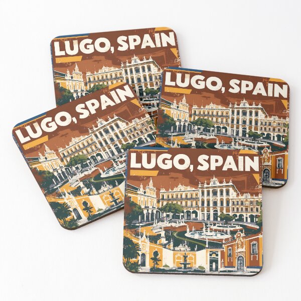 Item preview, Lugo Spain Vintage Travel Tourism designed and sold by TravelersGems.
