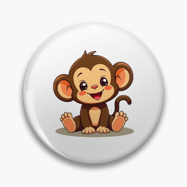 Item preview, Funny and Cute Anime Monkey  designed and sold by ThreeftlyPicks.