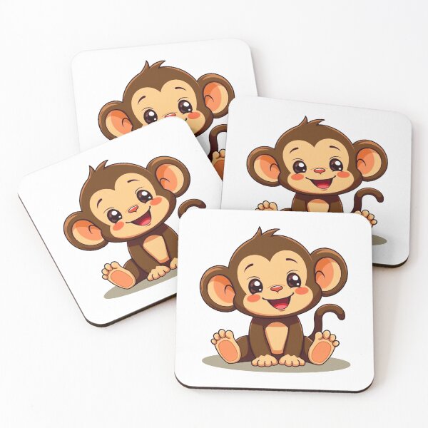 Item preview, Funny and Cute Anime Monkey  designed and sold by ThreeftlyPicks.