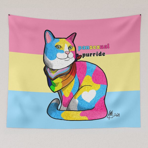 Item preview, Purride Pride: Pansexual Pride designed and sold by Art by Meddy Jurack.