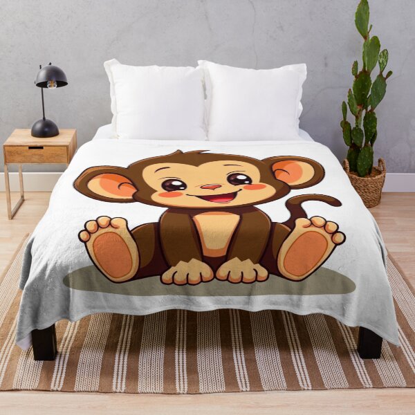 Item preview, Funny and Cute Anime Monkey  designed and sold by ThreeftlyPicks.
