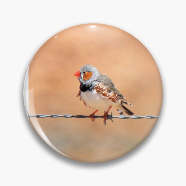 Item preview, Zebra Finches perched on wire designed and sold by BirdsAlive.